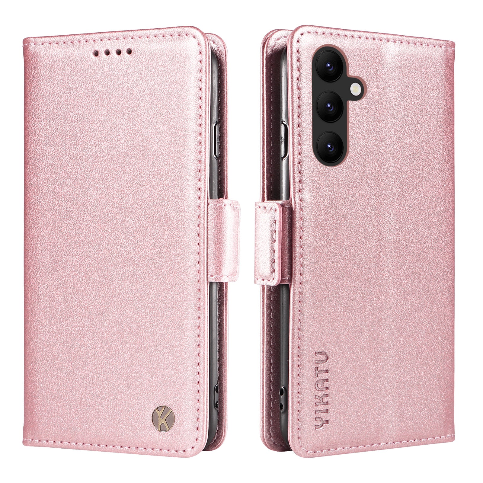 Nárazuvzdorné pouzdro YIKATU YK-003 pro Samsung Galaxy A24 4G PU kožené flipové pouzdro na peněženku Nárazuvzdorné pouzdro YIKATU YK-003 pro Samsung Galaxy A24 4G PU kožené flipové pouzdro na peněženku
